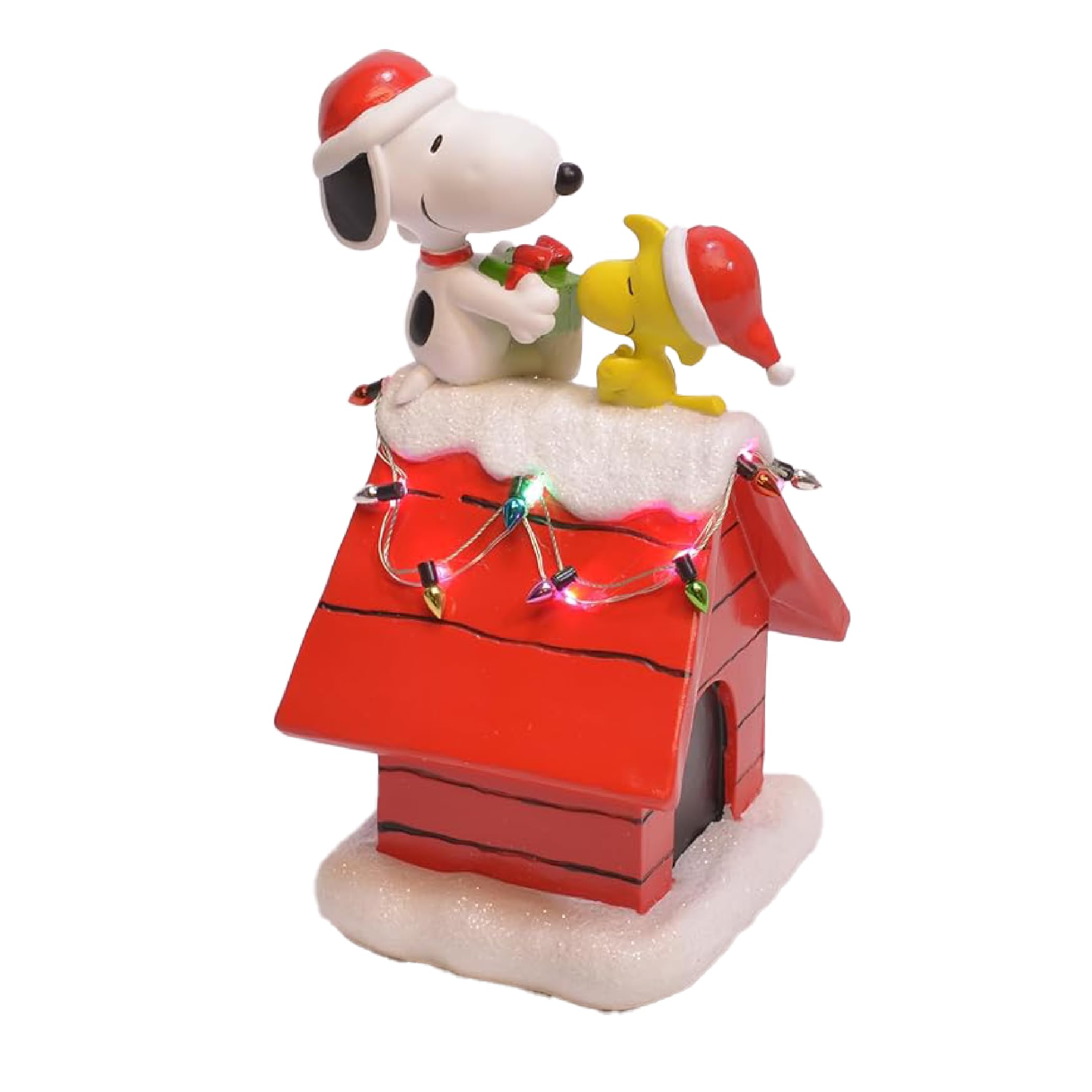 Mark Feldstein close-up of Snoopy and Woodstock figures highlighting character detail and quality