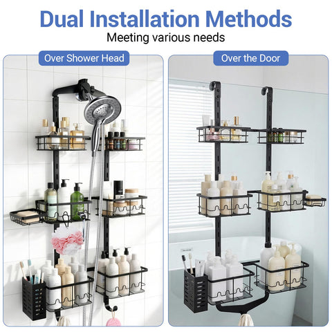 Marovitax side view highlighting adjustable shelf heights for tall bottles