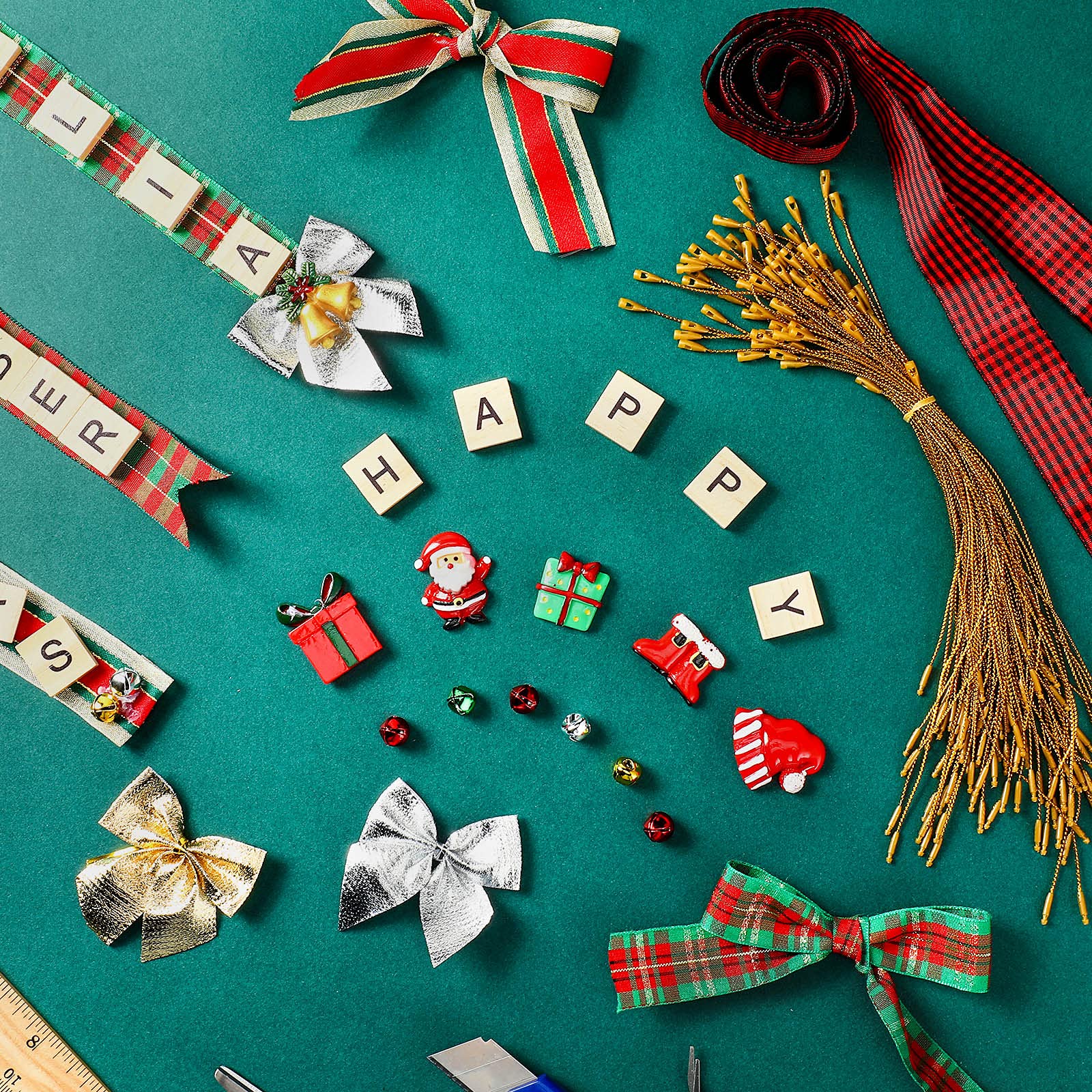 Marsui assembled ornaments on tree showing finished personalized decorations enhancing holiday décor