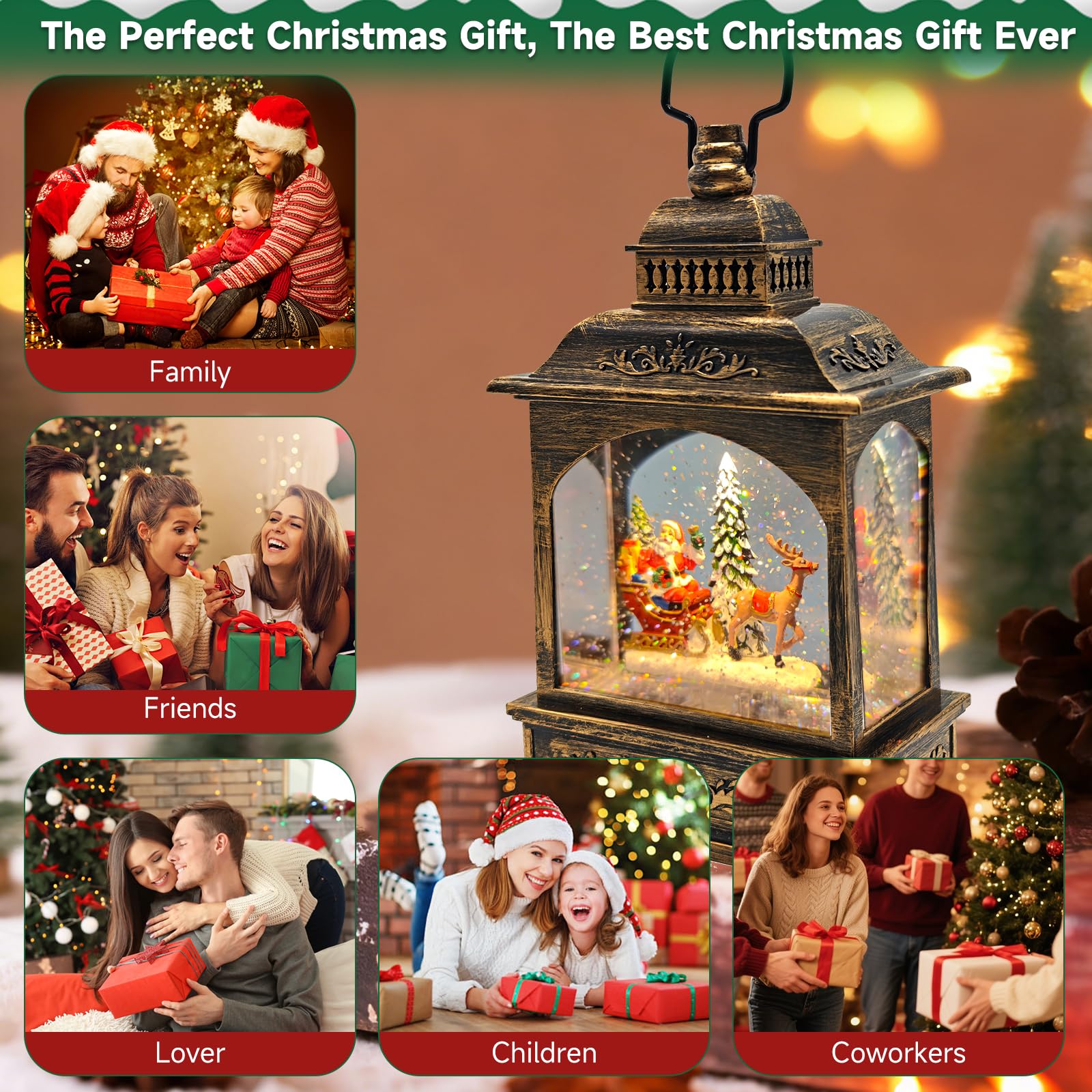 marsyu lantern on a mantel creating seasonal atmosphere for home decor
