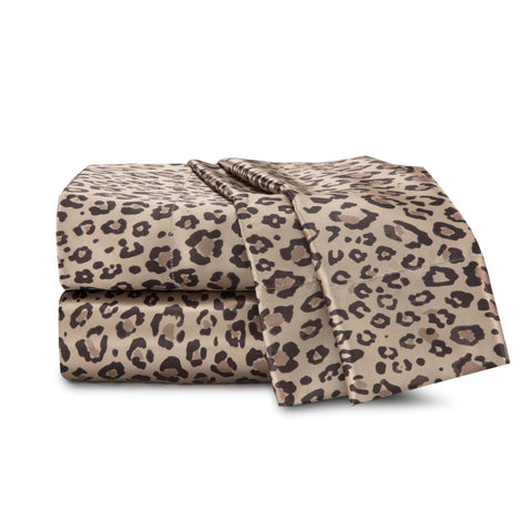 Martex Elegance front packaging showing Leopard print and set details benefits visual appeal