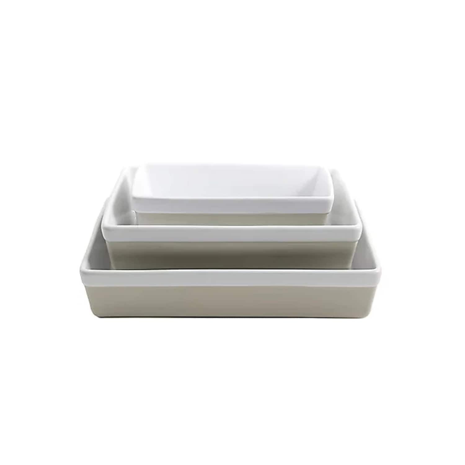 Martha Stewart bakeware in oven demonstrating oven-safe up to 450°F benefit