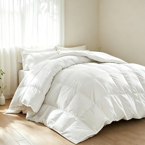 Martha Stewart comforter front packaging showing king size and benefits