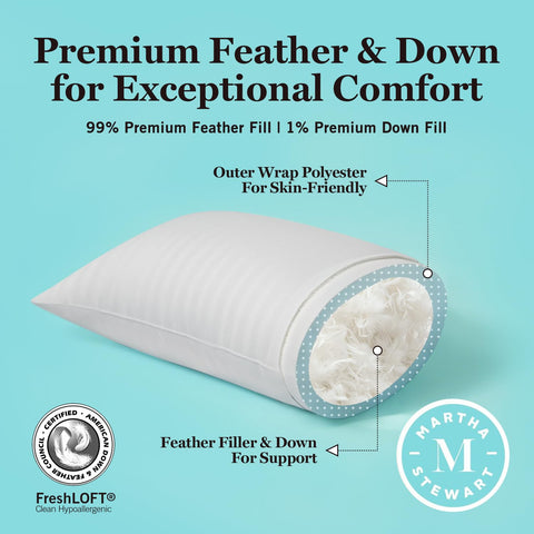 Martha Stewart pillow silver embroidery and piping highlighting craftsmanship