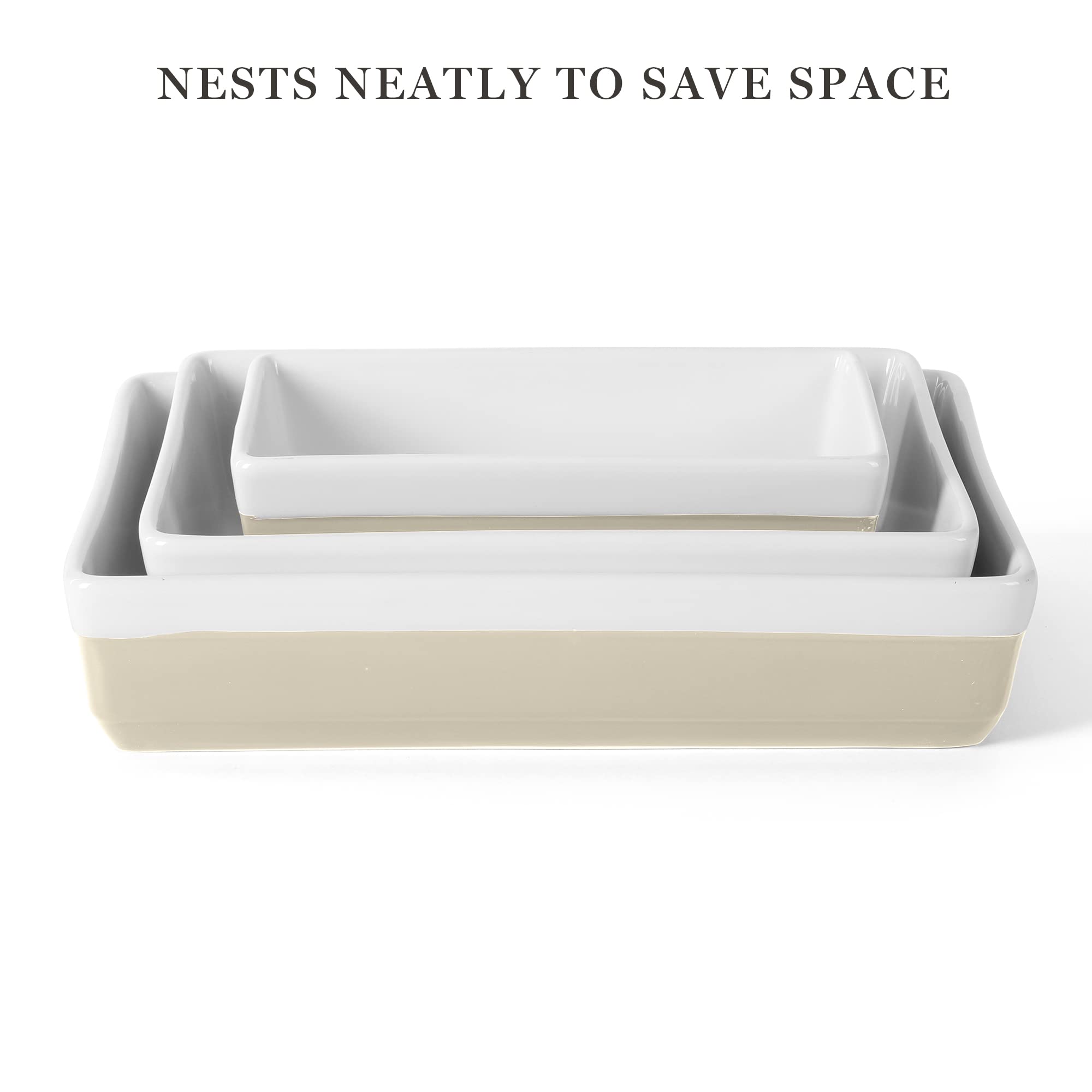 Martha Stewart casserole on table styled for serving with appealing presentation