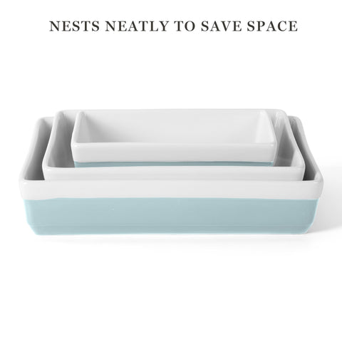 Martha Stewart size comparison with kitchen utensil illustrating the three included sizes