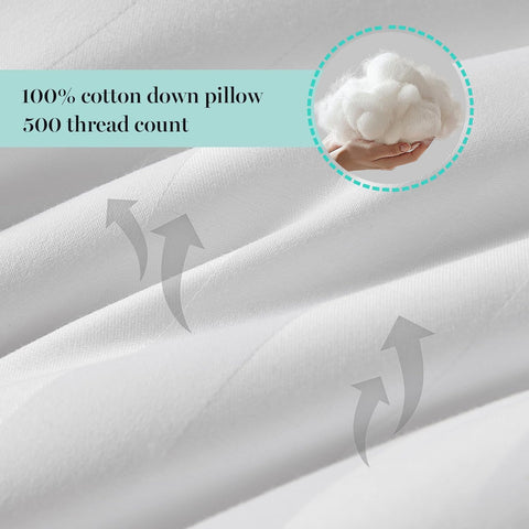 Martha Stewart texture of the polyester outer wrap demonstrating soft touch comfort