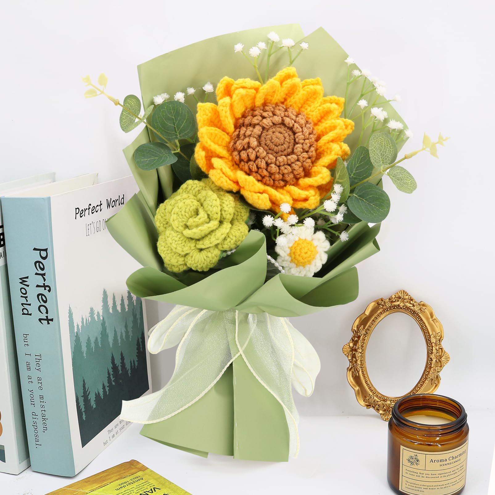 Marvogo bouquet arranged in a vase showing decorative, long-lasting home styling