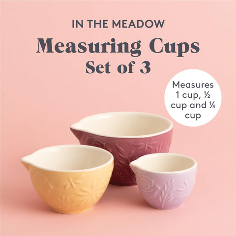 Mason Cash nested cups demonstrating compact storage and space saving