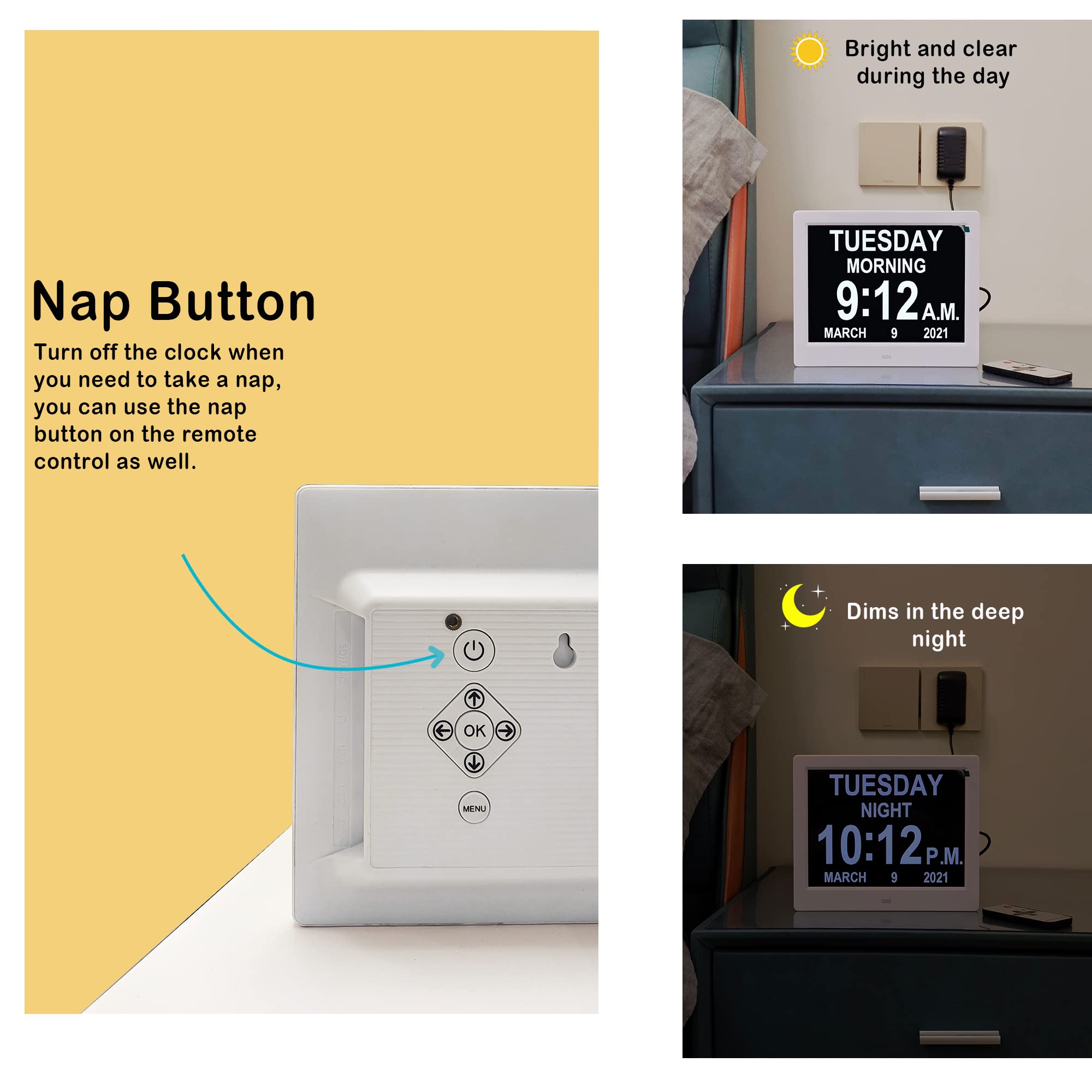 MASSII screen comparisons of brightness modes for nighttime comfort