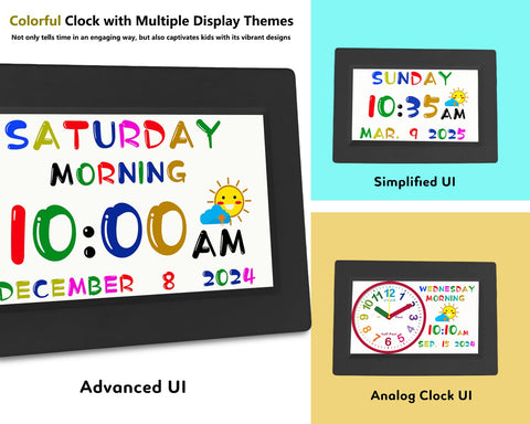 MASSII close-up of colorful letters and icons, clear learning benefit