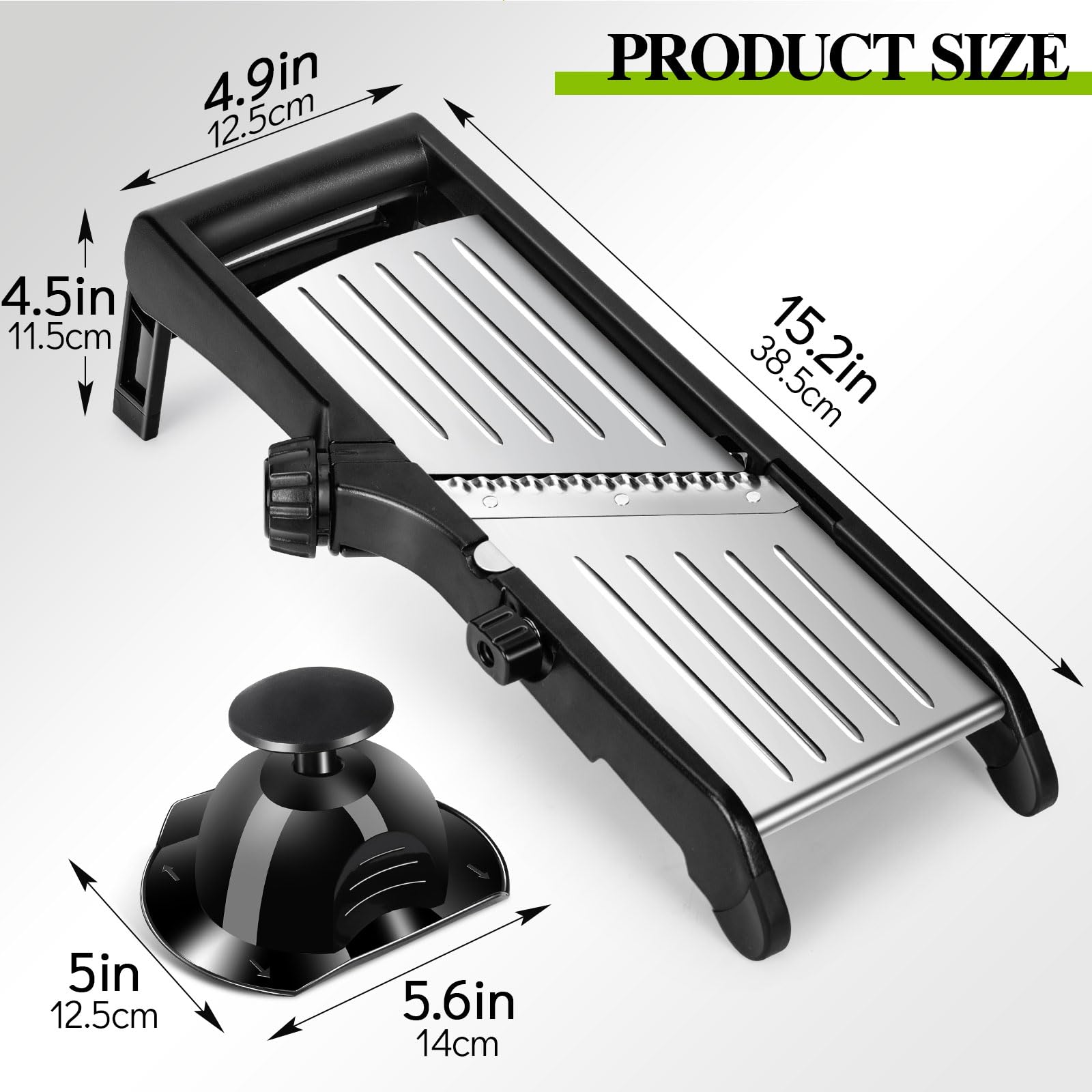 MASTERTOP side profile highlighting foldable handle and stable design benefits