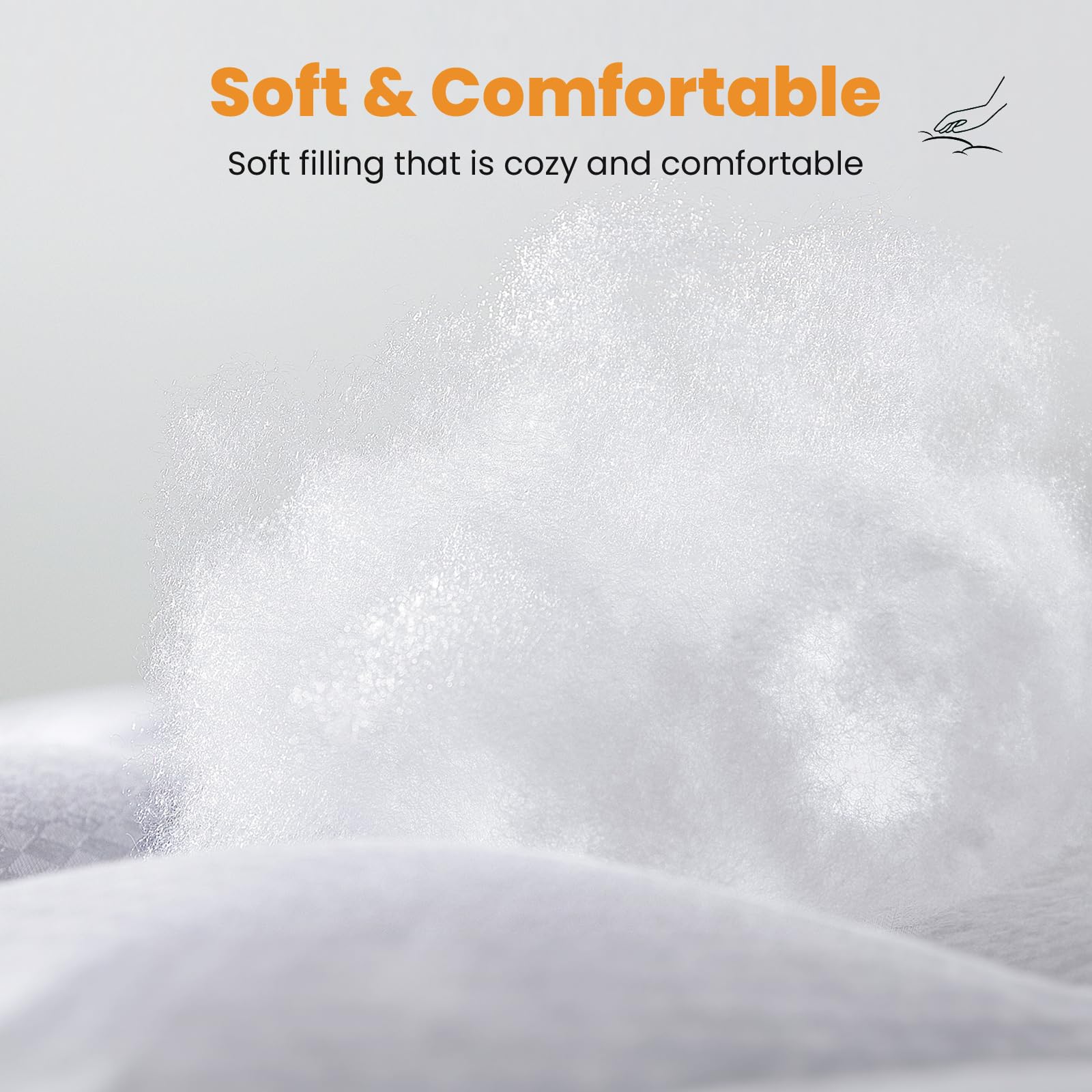 MATBEBY elastic deep-pocket skirt ensuring secure mattress fit