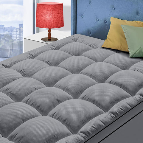 MATBEBY king size front view showing full pillow-top comfort and neat edges for better sleep
