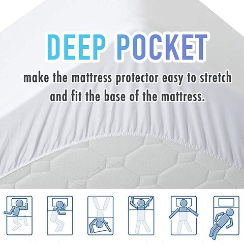 MATBEBY pad on Twin XL mattress showing full coverage and correct scale