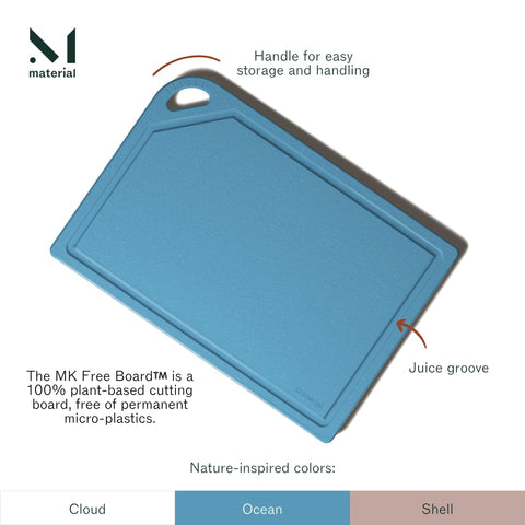 Material MK Free Board serving charcuterie showing presentation benefit: attractive display