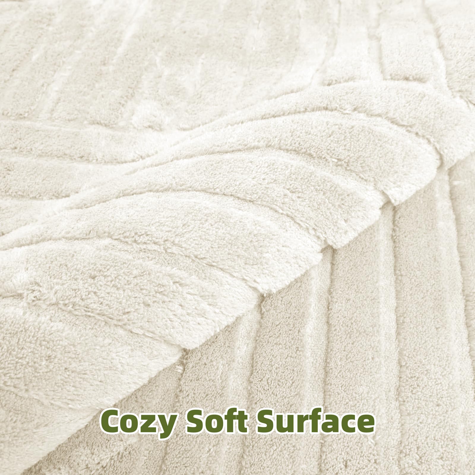 MATIIUI close-up of high-low pile highlighting soft textured surface