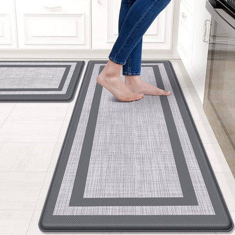 Mattitude front view of mat set showing design and benefits