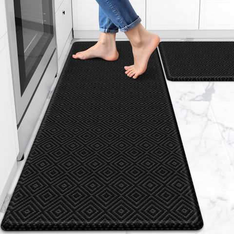 Mattitude front packaging view showing cushioned kitchen mats for comfort