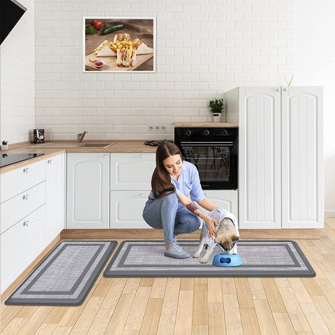 Mattitude mats with ruler showing dimensions for space planning