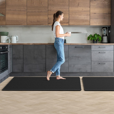Mattitude waterproof spill demo with wiped surface for easy cleanup