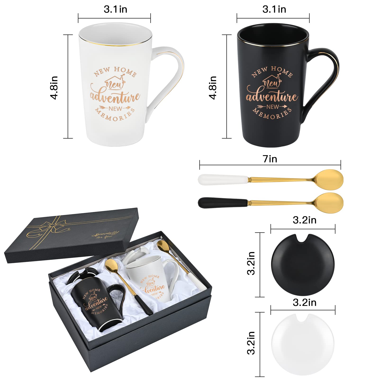 Maustic couple enjoying coffee demonstrating set's use in new homes