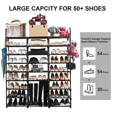 Mavivegue tall section configured for boots offering organized vertical storage