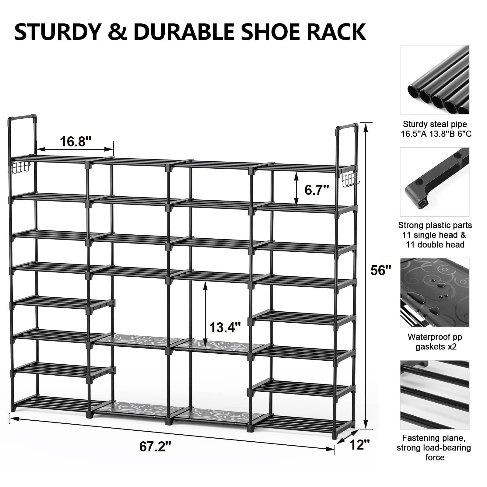Mavivegue tall boots stored upright to demonstrate adjustable height advantage
