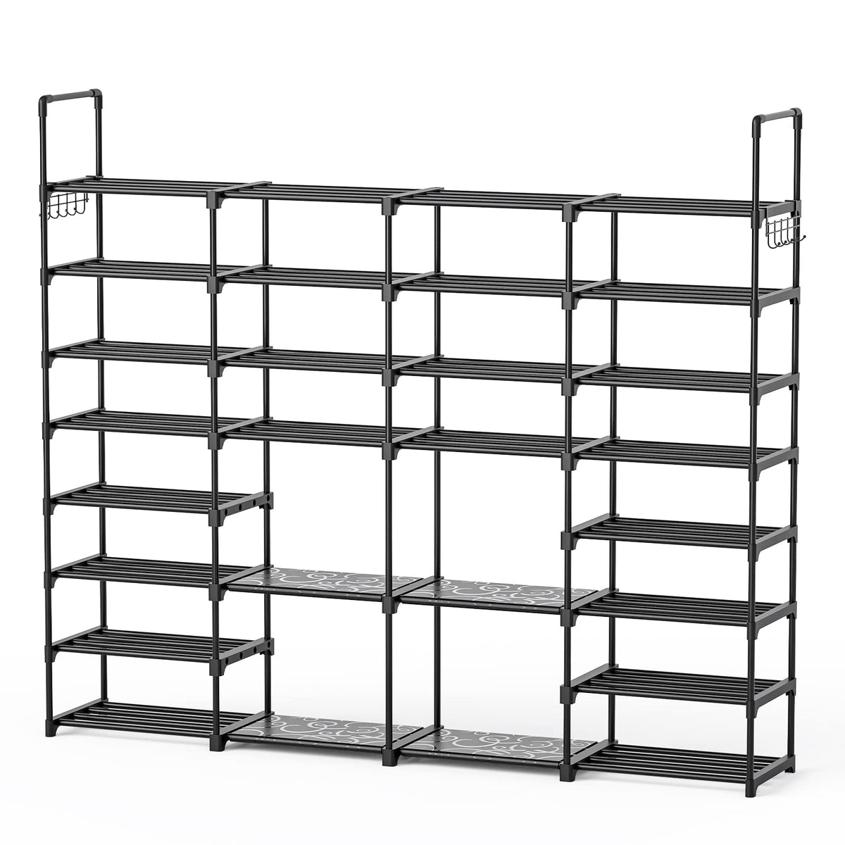 Mavivegue front view full assembled rack showing large-capacity storage benefit