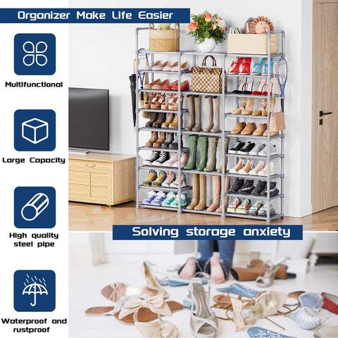 Mavivegue hooks and accessory storage for umbrellas and keys convenience