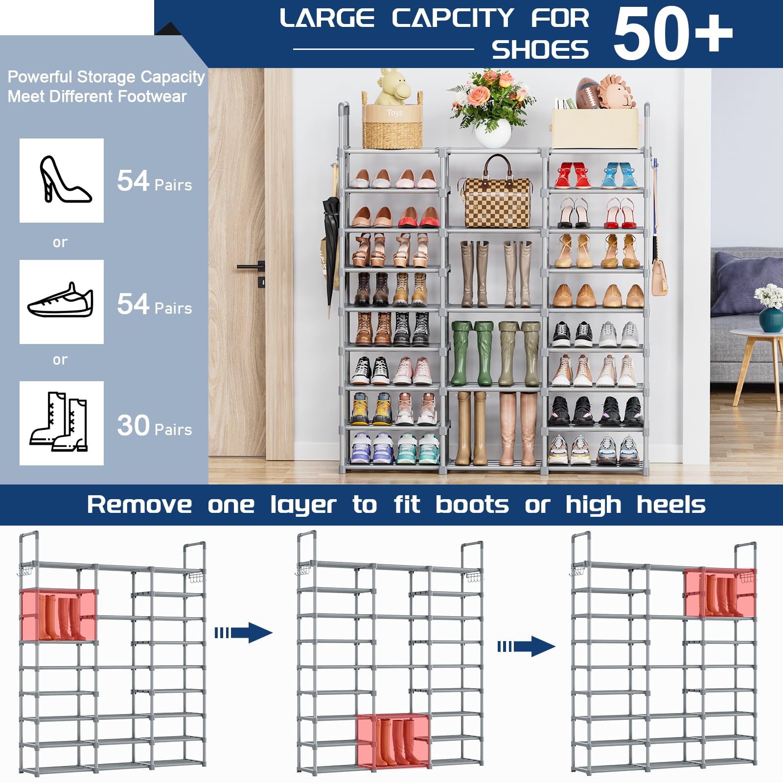 Mavivegue installation kit and wooden hammer showing easy assembly advantage