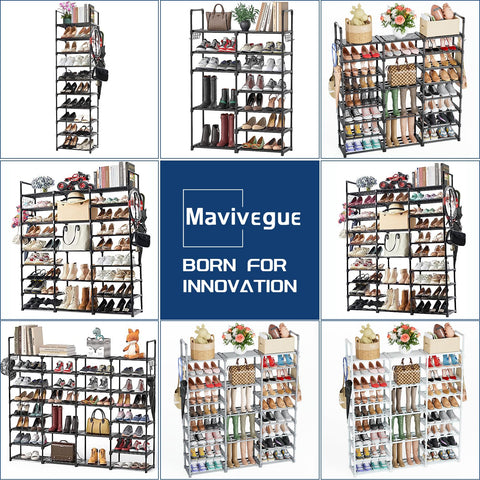 Mavivegue top-down shelf spacing illustrating customizable layout benefit