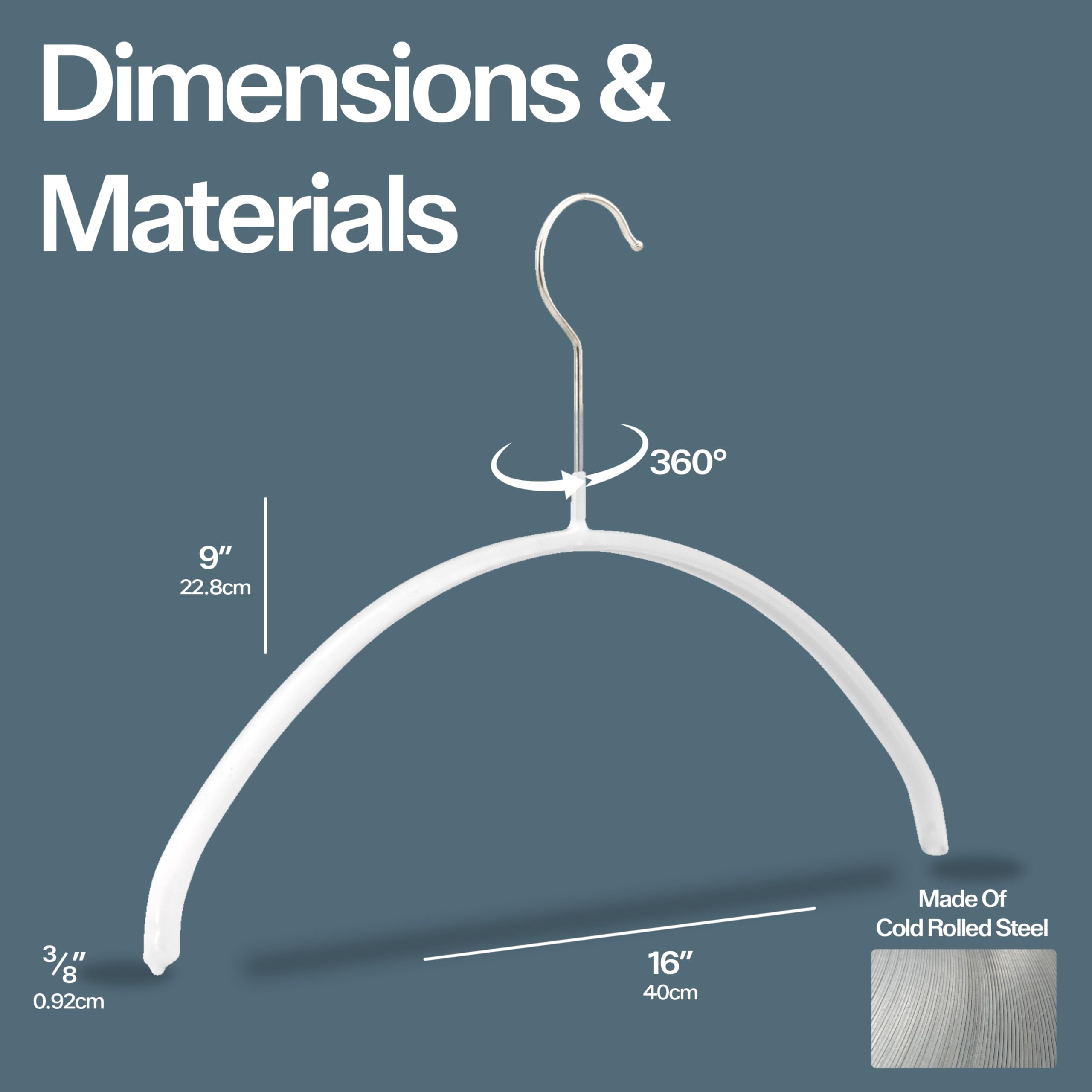 MAWA shoulder contour close-up preserving garment shape and preventing bumps