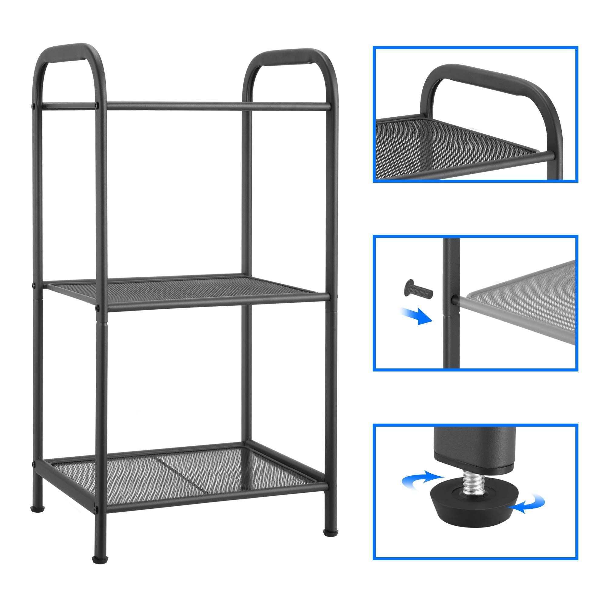 MAX Houser demonstration of adjustable shelf heights for customized storage benefit