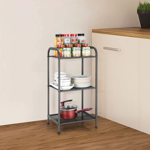 MAX Houser detail of black plastic non-slip foot pad protecting floors and stabilizing unit