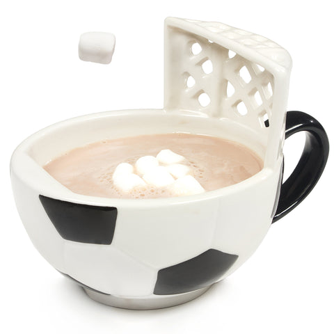 MAX'IS Creations mug filled with cereal and drink showing multiuse convenience