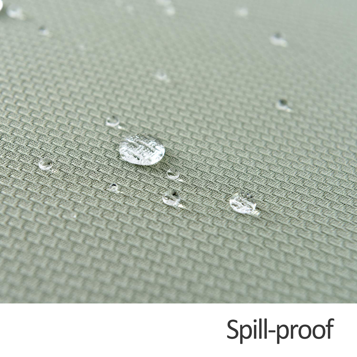 maxmill liquid beading on surface demonstrating spill resistance and easy cleanup benefit
