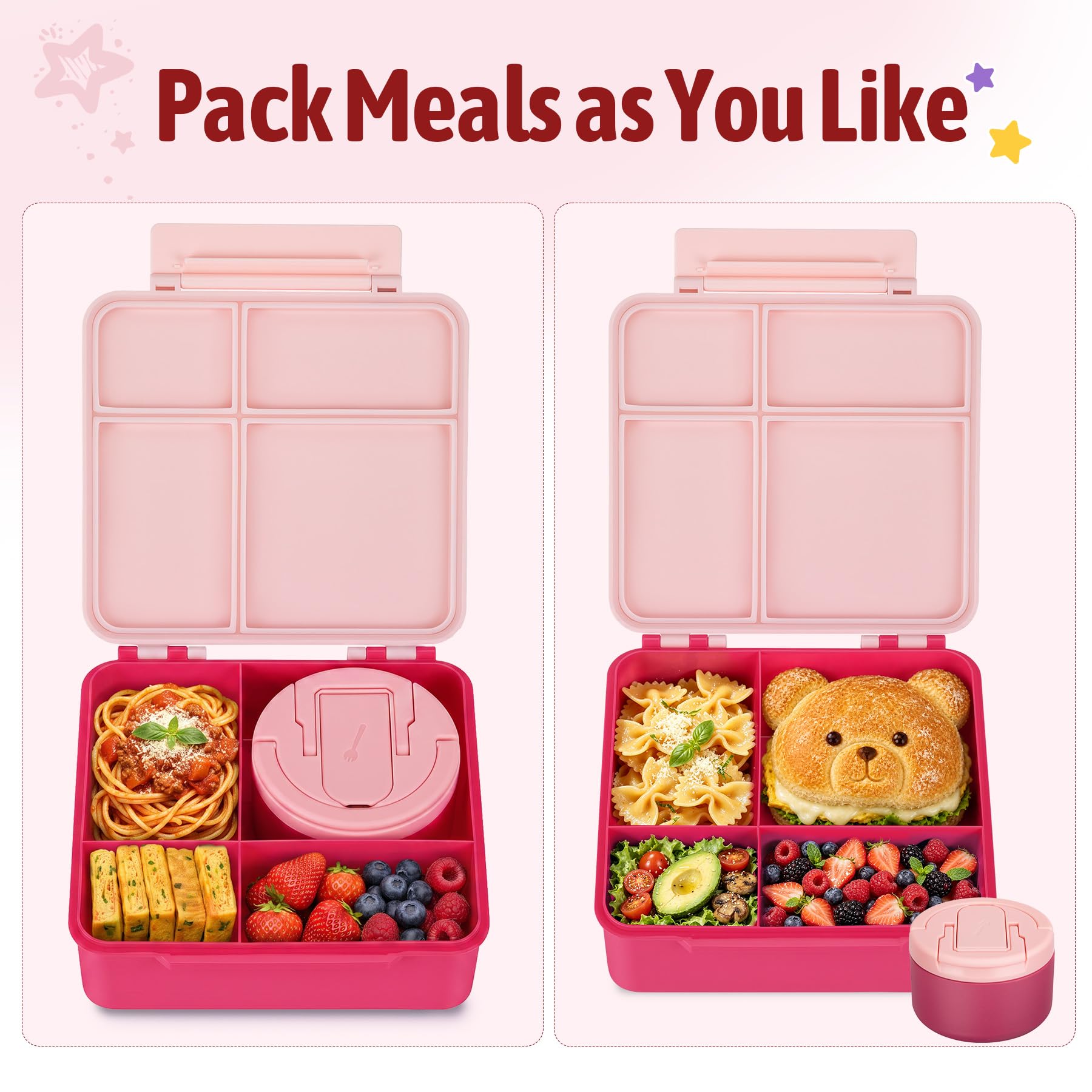 MAXSO next to a water bottle to show compact child-friendly size