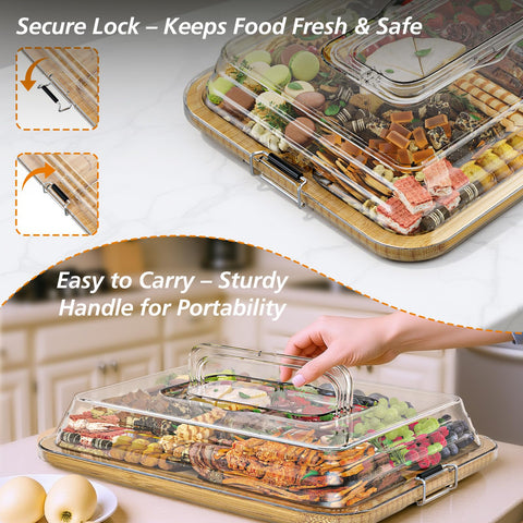 MAYELM foldable lid open demonstrating extra height for tall ingredients