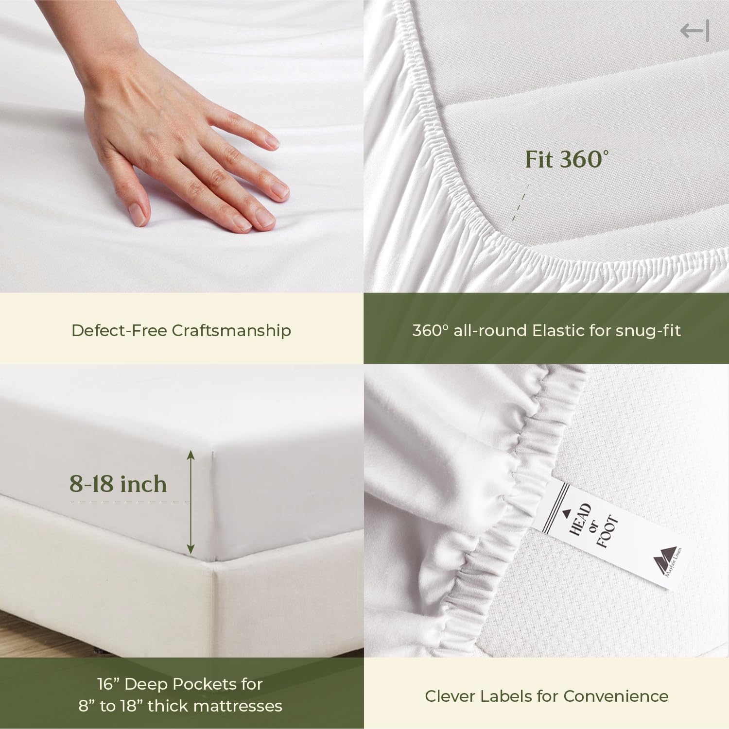 Mayfair Linen fabric folds highlighting sheen and long-lasting color benefit