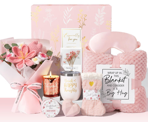 MAYICIVO front view of open gift box showing all items and polished presentation