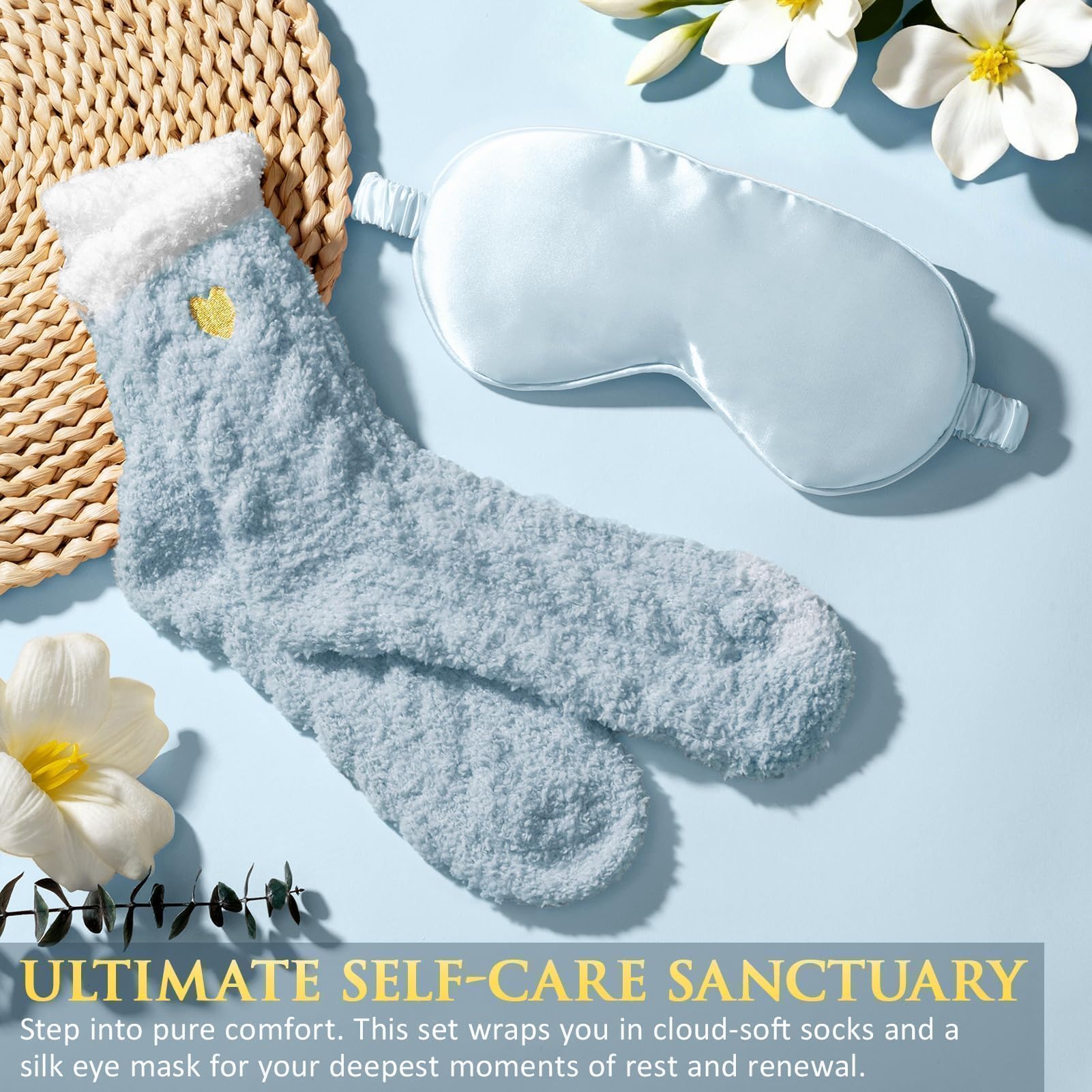 MAYICIVO entire spa set arranged in a cozy living-room scene for thoughtful gifting