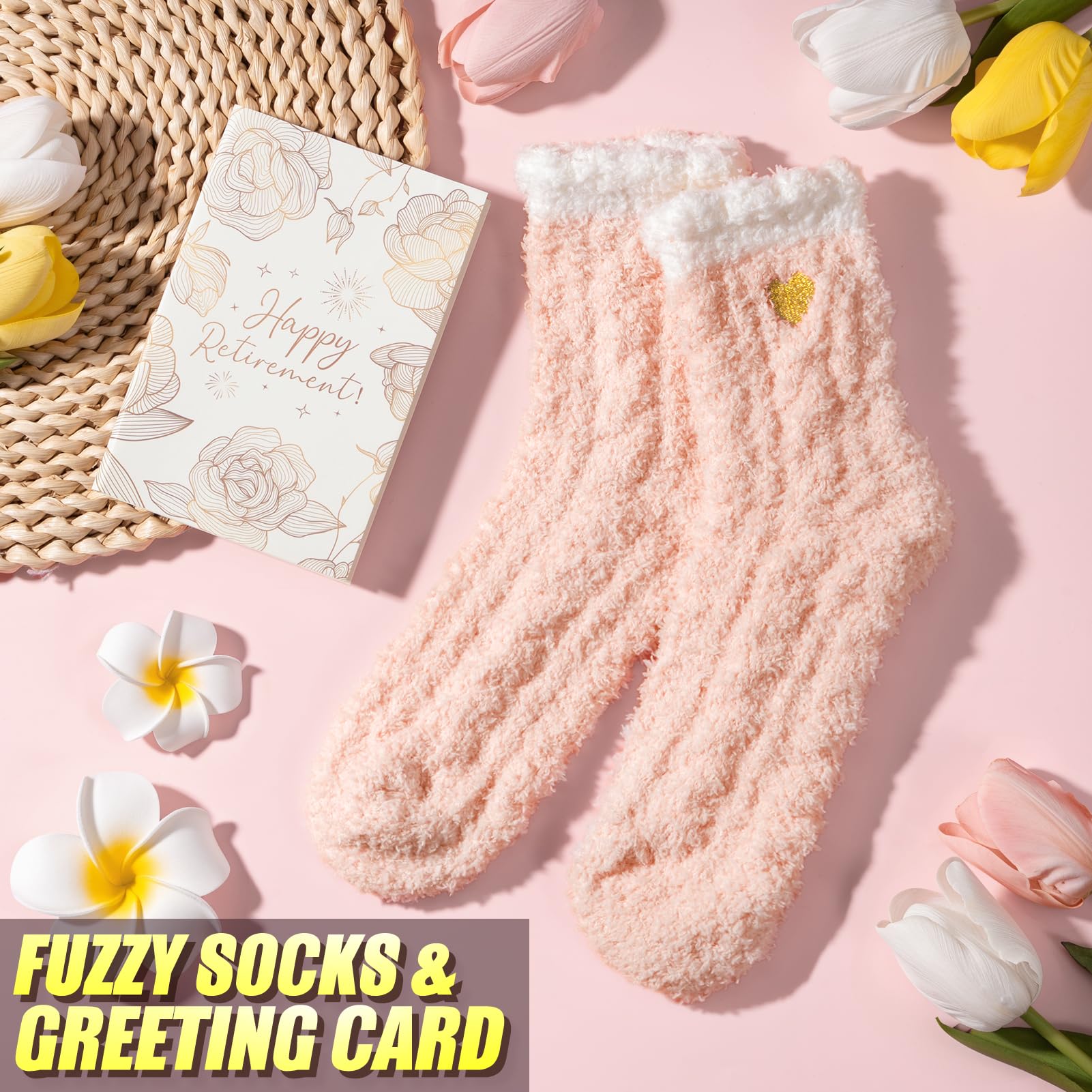 MAYICIVO silk eye mask with fuzzy socks conveying restful sleep and comfort