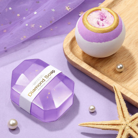 MAYICIVO silk eye mask and headband displayed for gentle sleep and hair care