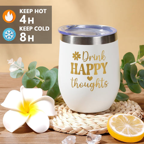MAYICIVO vanilla coconut scented candle burning to create calm atmosphere