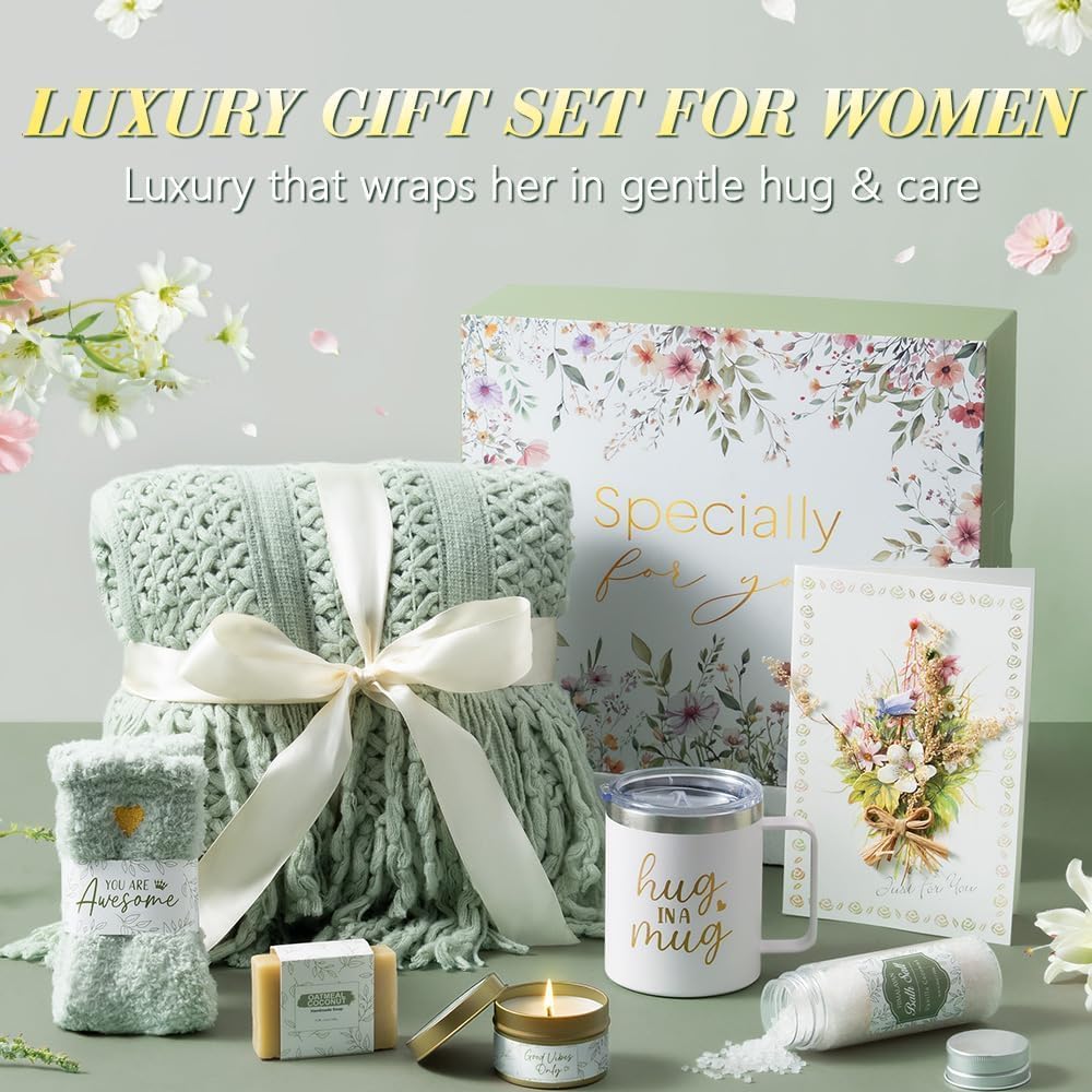 MAYICIVO vanilla coconut candle soap and salts conveying calming spa-like relaxation