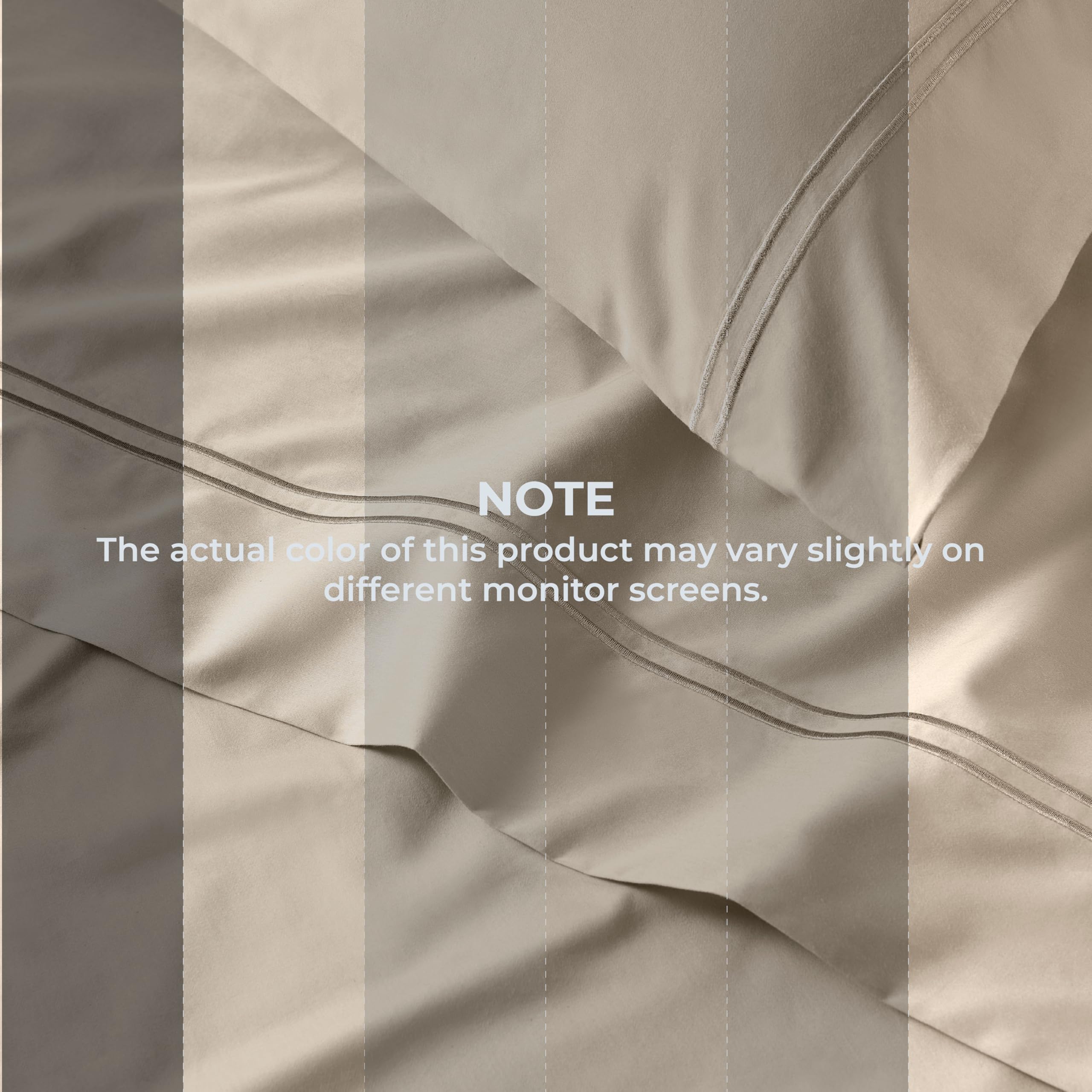 Mayil Manor flat sheet draped over mattress showing full coverage and accurate sizing