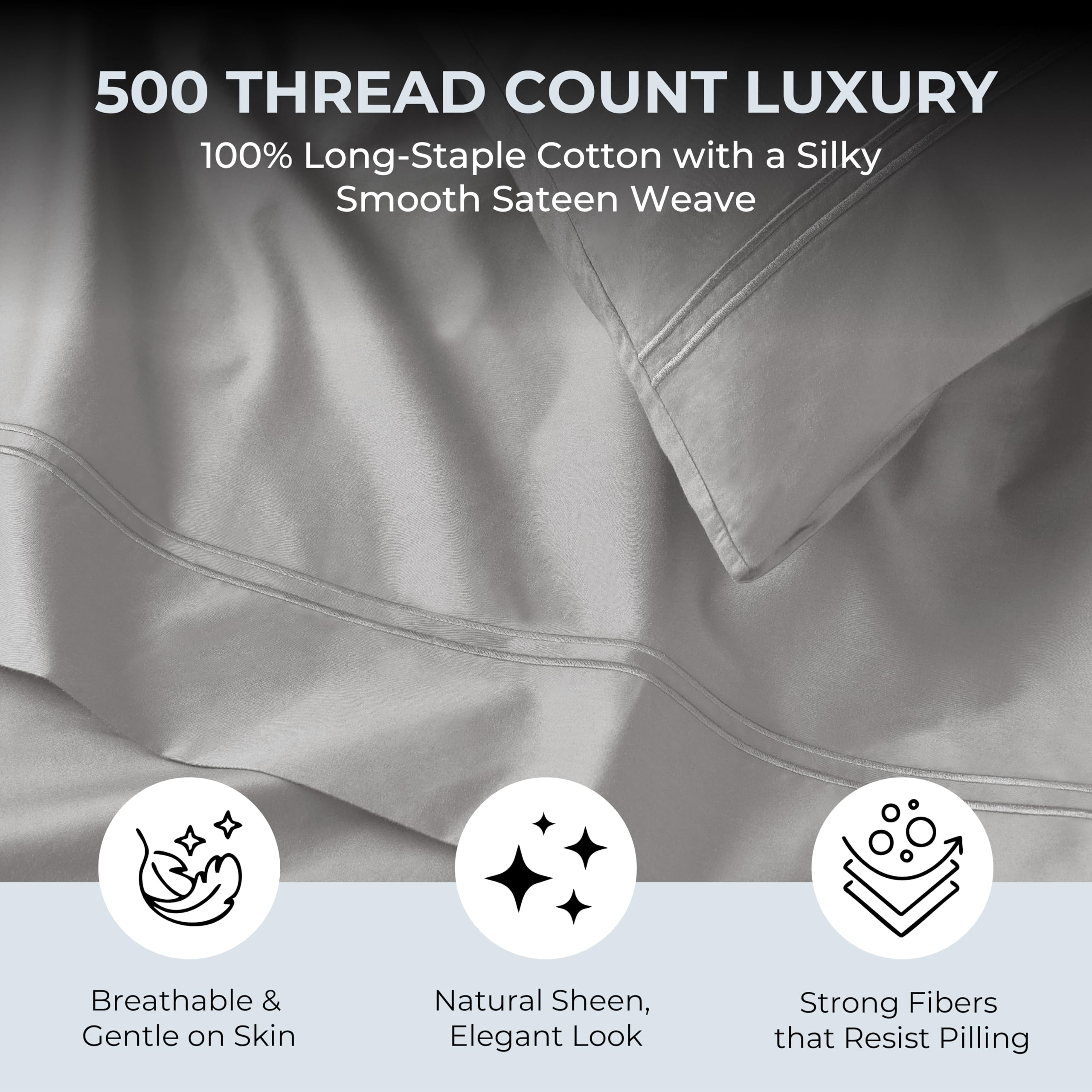 Mayil Manor close-up of sateen weave showing smooth texture and luxurious hand