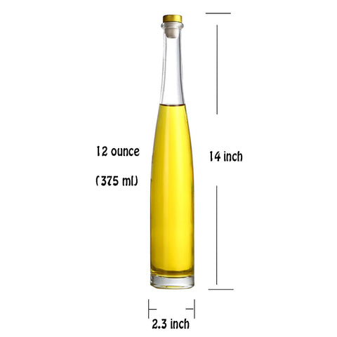 MAYPINK bottle held in hand for scale showing convenient 12 oz size for portions