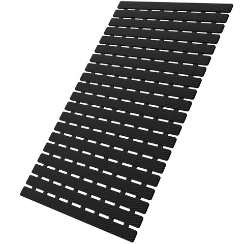 MBOSS front view of mat showing full shape and safe coverage